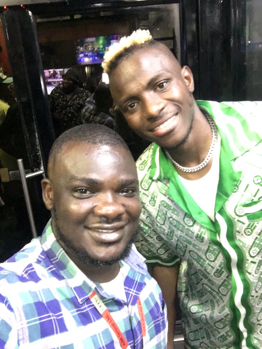 @victorosimhen9 It was nice seeing you yesterday at Wazobiafm.