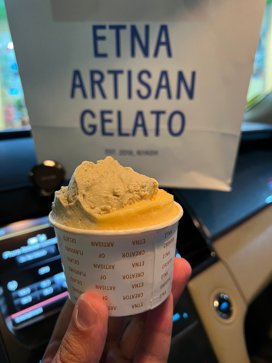👌🏻😍😋 (@ إتنا - أرتيزان جيلاتو - <a href="/gelatoetna/">Etna Artisan Gelato</a> in Riyadh, منطقة الرياض) swarmapp.com/c/gUGOgHKoAXu