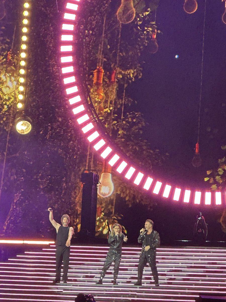 Thank you for putting on another amazing show. I danced my socks off, sang my heart out and might have shed a little tear at how grateful I was to be there 🙏🏼😍 <a href="/takethat/">Take That</a>