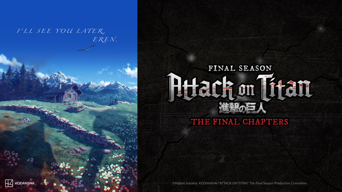 Crunchyroll_de's tweet photo. NEWS:           
Attack on Titan Final Season THE FINAL CHAPTERS Special 2 zeigt ersten Trailer!

✨ MEHR: https://t.co/3IDu7c9H1K https://t.co/5FvOGjAxGY