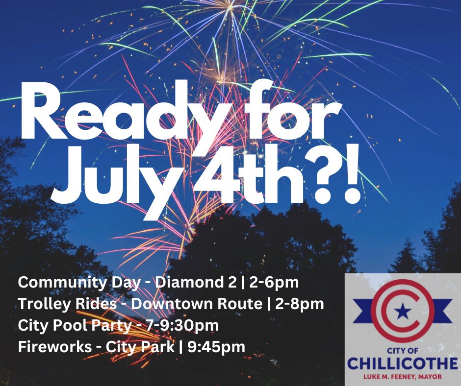 Two Days!
Check out Mayor Feeney's news release regarding all of the events happening on the 4th!
rb.gy/z73hk