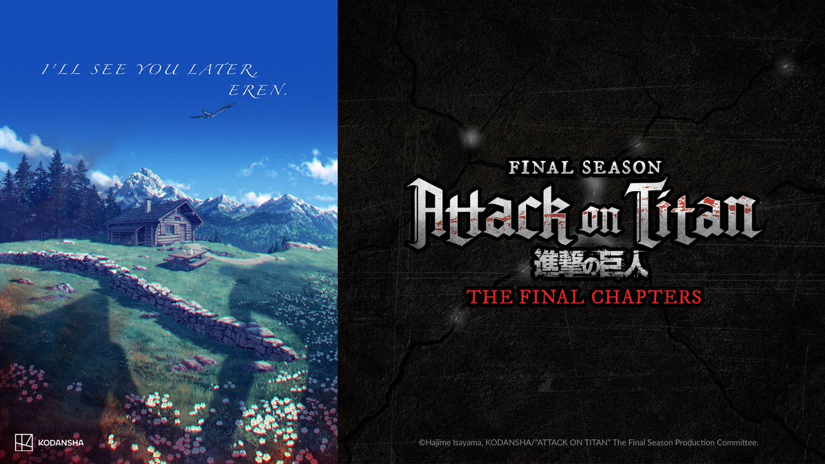 📰 Attack on Titan Final Season THE FINAL CHAPTERS Special 2 revela novo trailer durante Anime Expo 2023

Saiba mais em: got.cr/3CUue0n