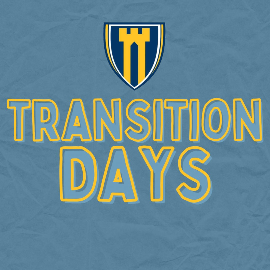 We start the week with our Transition Days

Transitioning to the next year group is important to us, so we spend as much time on it as possible! Primary years will be ‘moving up’ to meet their new class teacher &amp; we welcome our new, oversubscribed Y7 cohort to secondary