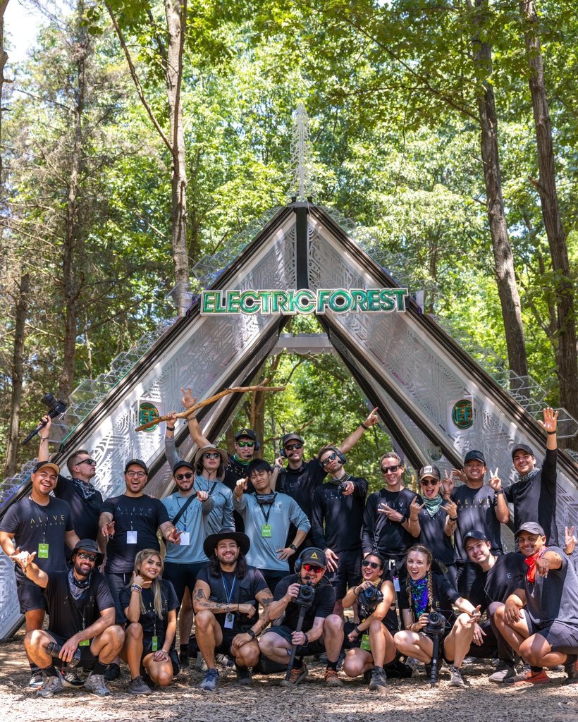 Electric_Forest's tweet photo. Thank you to the incredible team behind the scenes who capture the beauty, creativity and community that is only found in The Forest. 💚 @AliveCoverage https://t.co/iXo2UXFK0H