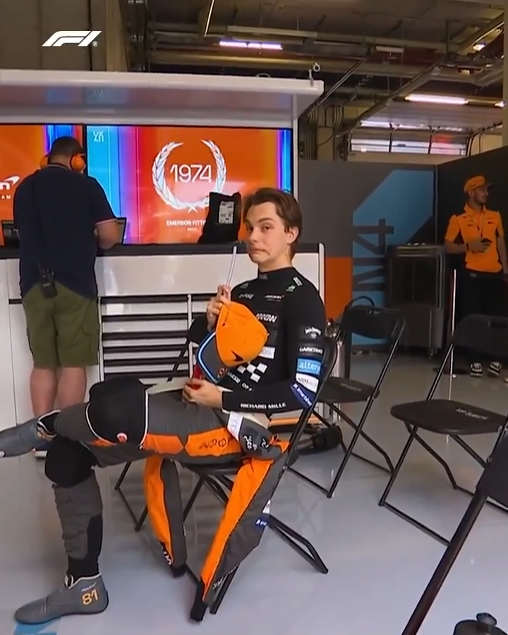 McLarenF1's tweet photo. New Oscar reaction pic just dropped. 🙏

#AustrianGP 🇦🇹 https://t.co/Ffqv662xD4