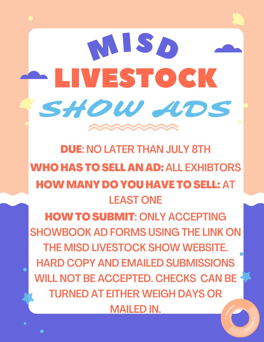 MISD_LS's tweet photo. Check below for a few reminders! Hope everyone is having a great summer ☀️ https://t.co/th8Mnz6Bmk