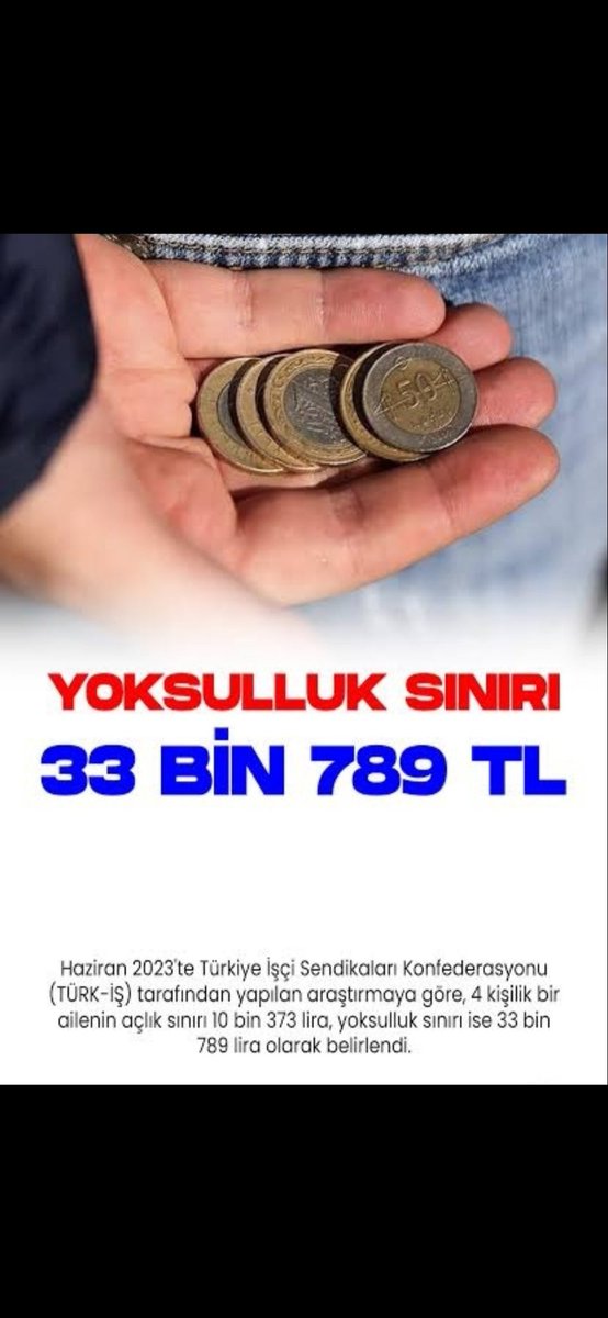 Aslında memur çok şey istemiyor. 
Yoksulluk sınırı üstü bir maaş istiyor..
#MemurAsgariÜcretliOlamaz