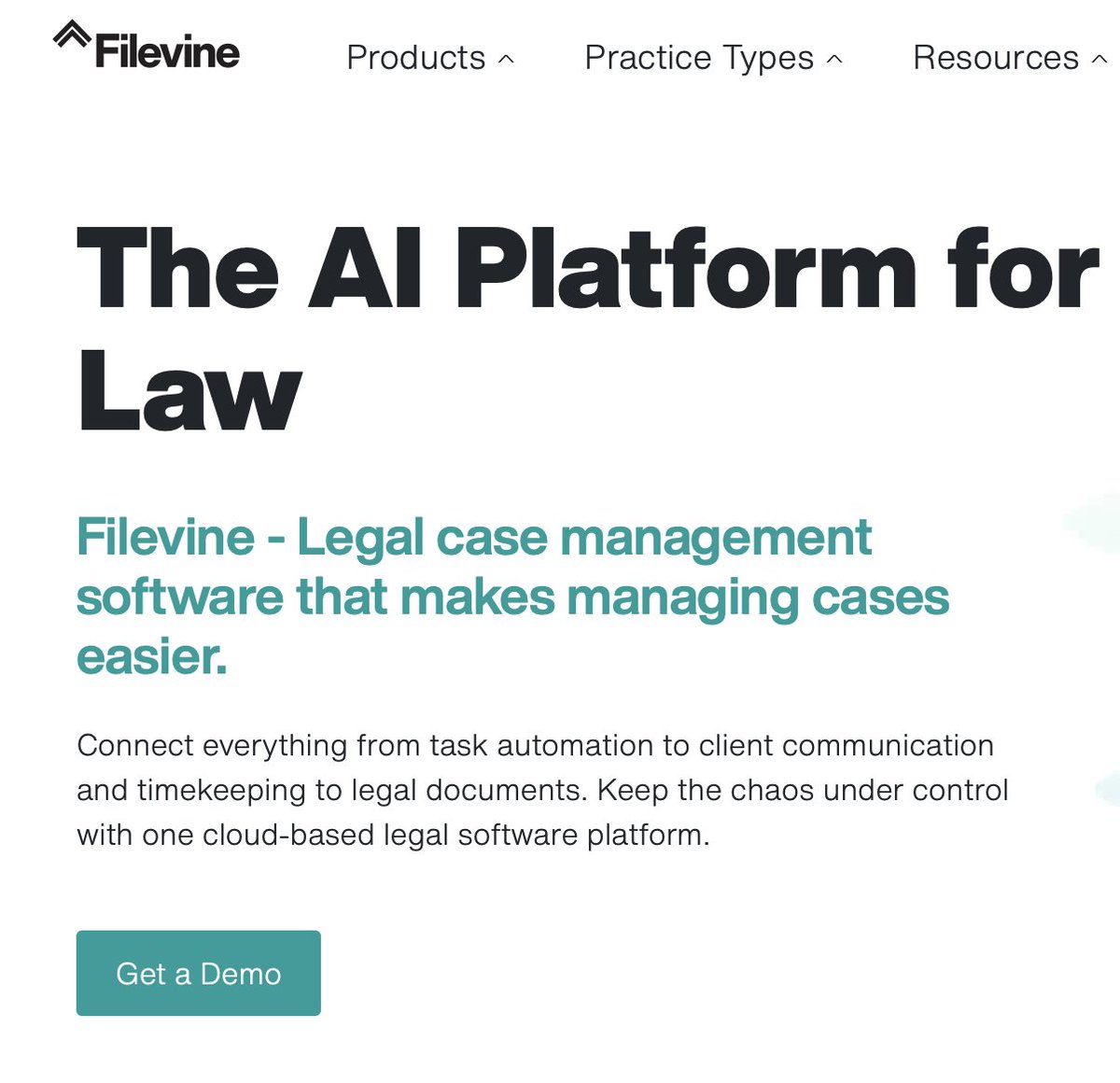 ryanmckeen's tweet image. Fascinating (and 🎯 pivot) in @filevine marketing. 

Forever the tagline was &quot;The Operating Core of Legal&quot; or something similar.

A clear indication of where they are now and where they are heading. #filevine #legaltech