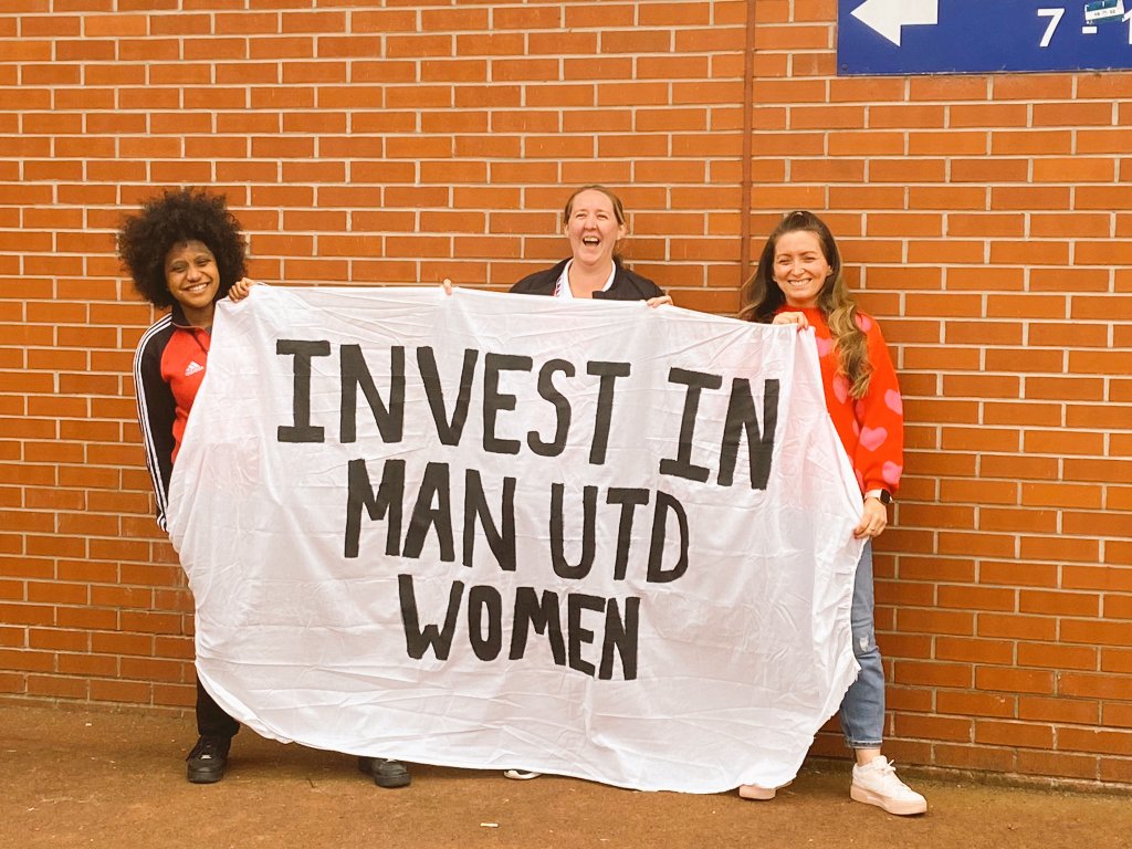 Today, a group of fans met up with a clear message wanting to show our passion for the womens team. We hope that all fans can come together and become the voice that is needed to fight for investment for our beloved team.

Be the voice that makes a change

#ShowYouCare #MUWomen