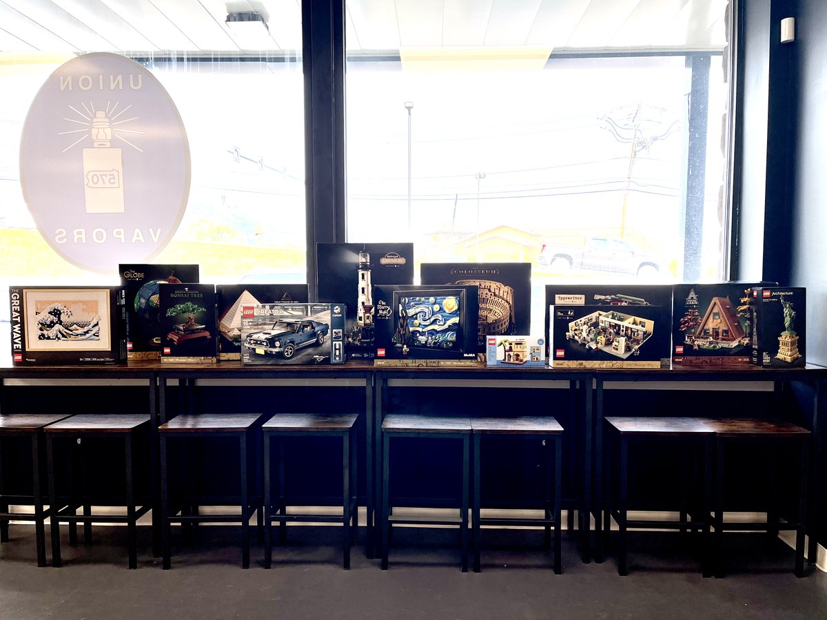UnionVapors's tweet photo. Here’s some of the fun activities that will be available in our lounge area. There’s more to come! https://t.co/jwKZ0FHurB