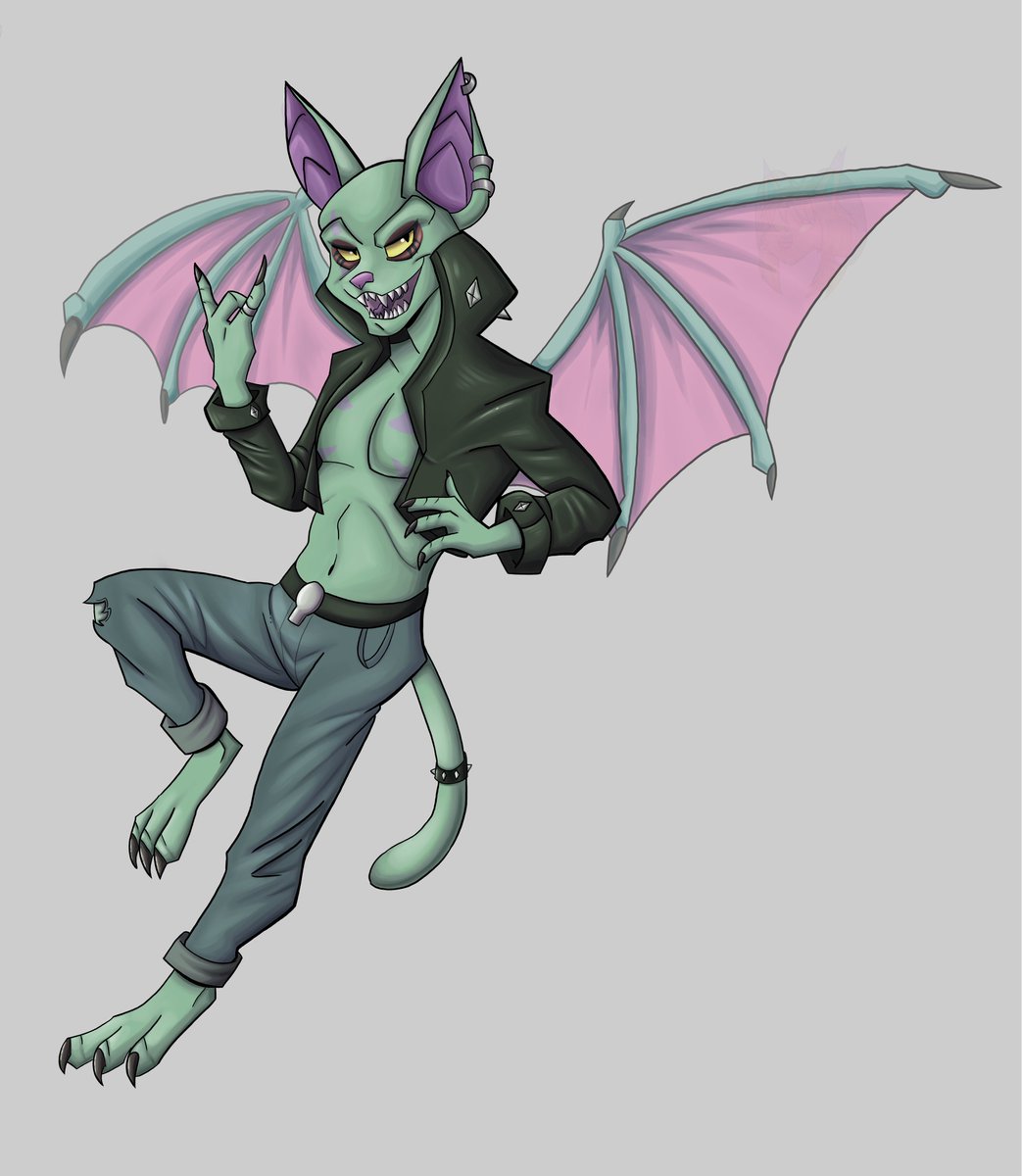 LisandraDraws's tweet photo. Catbat! They are one of my favourite characters to play as in #CTRumble as of now. I like using their wings to get in the air and out of trouble lol! I’m looking forward to seeing the other characters to be released. https://t.co/IJSfzYOLzH