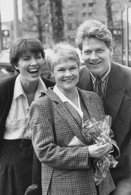 Dame Judi with Dame Emma Thompson and Sir Kenneth Branagh. ❤️