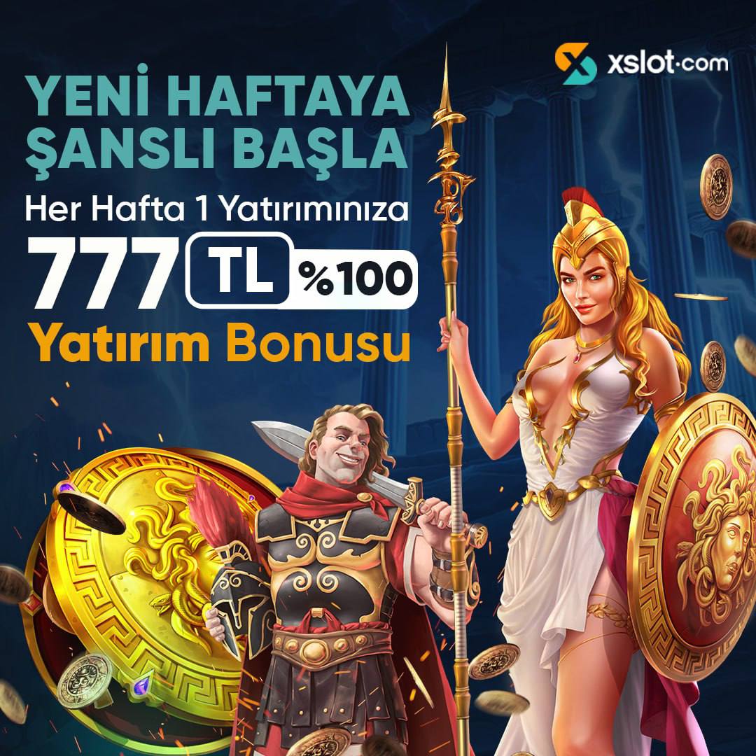 Xslott_Resmi's tweet photo. 📣 https://t.co/4sr8qrSVqm'da Yeni Haftaya Şanslı Başla..!

☄️ Her hafta 1 Yatırımınıza Özel %100

☄️777 ₺ Yatırım Bonusu!

✅Yatırımını Yap,
✅ Slot lobilerinde geçerli,
✅ %100 Yatırım Bonusunu Al!

 Güncel Giriş ➡️ https://t.co/LlR82Cij4k https://t.co/nLkgrgGMlp