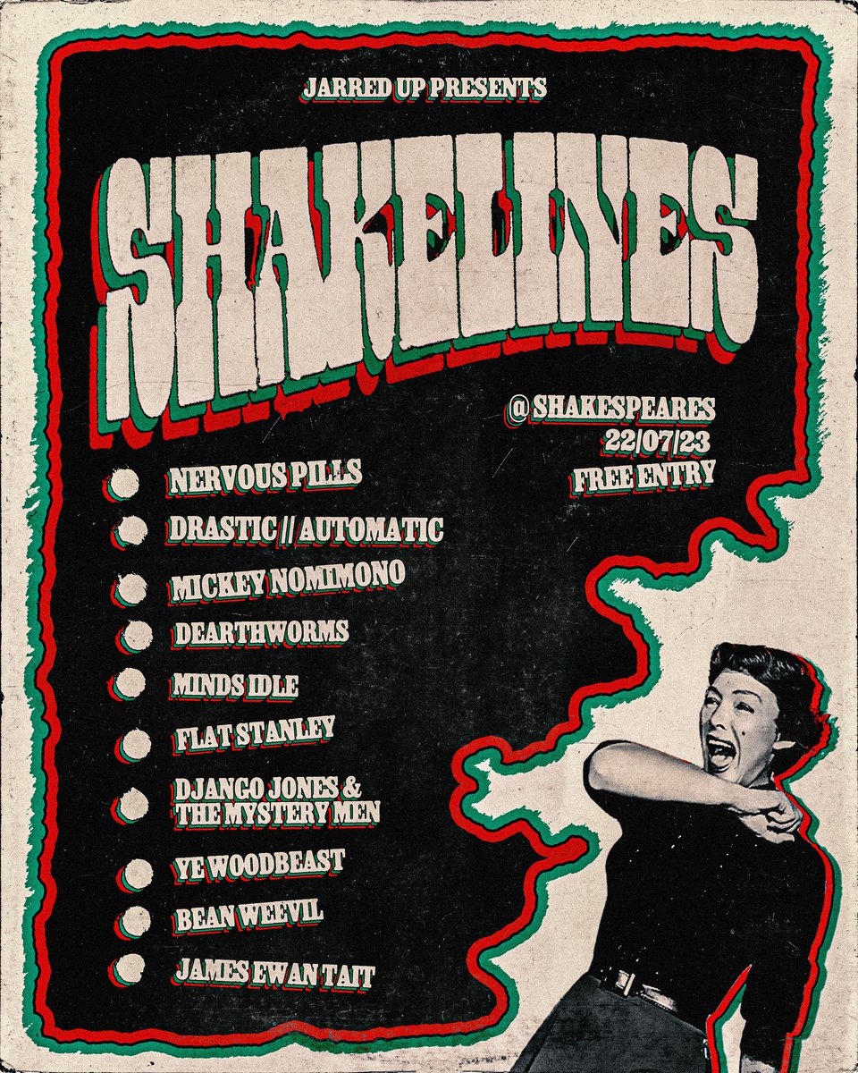 So excited to bring some of our favourite artists to Shakelines - 22.07 - you know where to be!