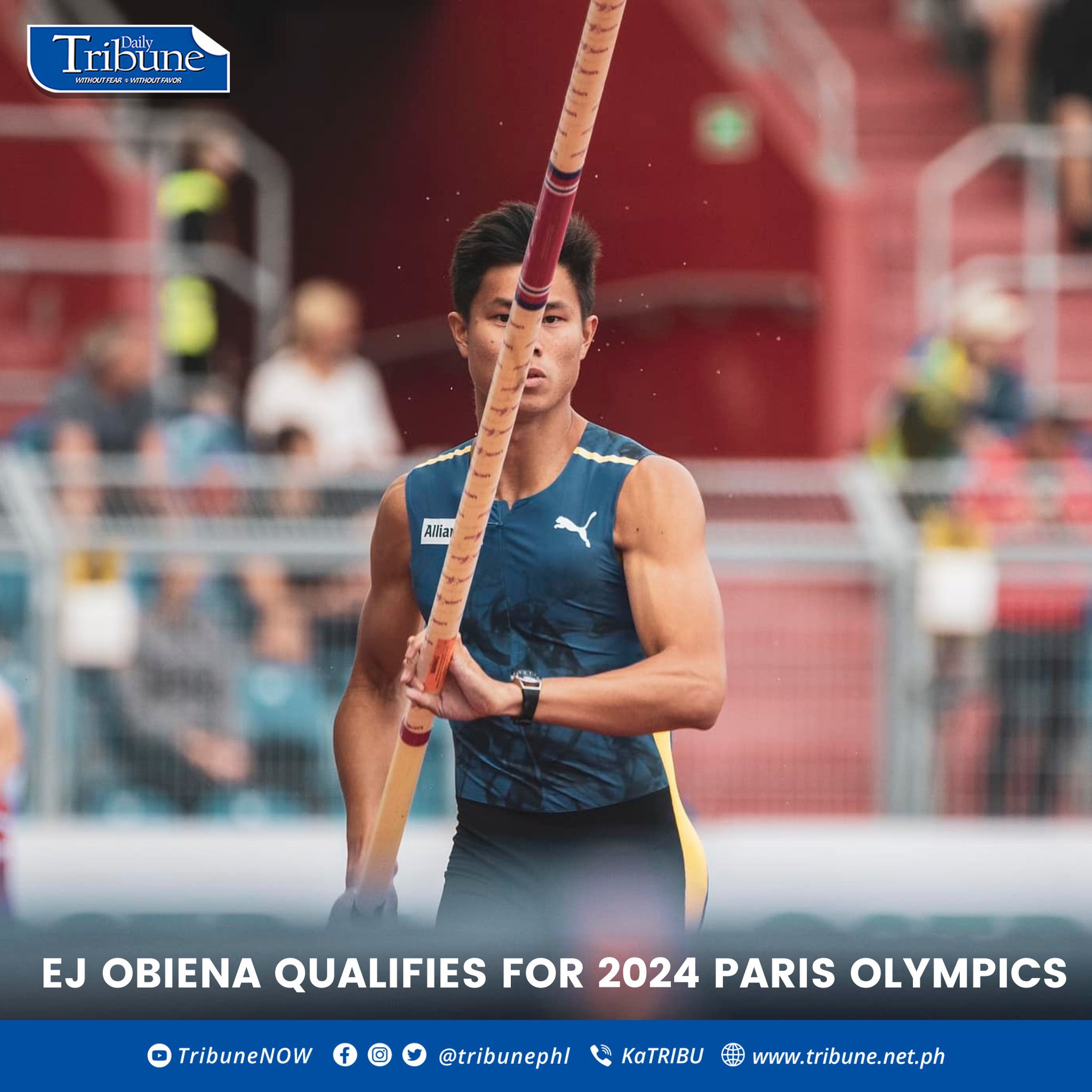 Daily Tribune on Twitter "EJ Obiena the first Filipino to