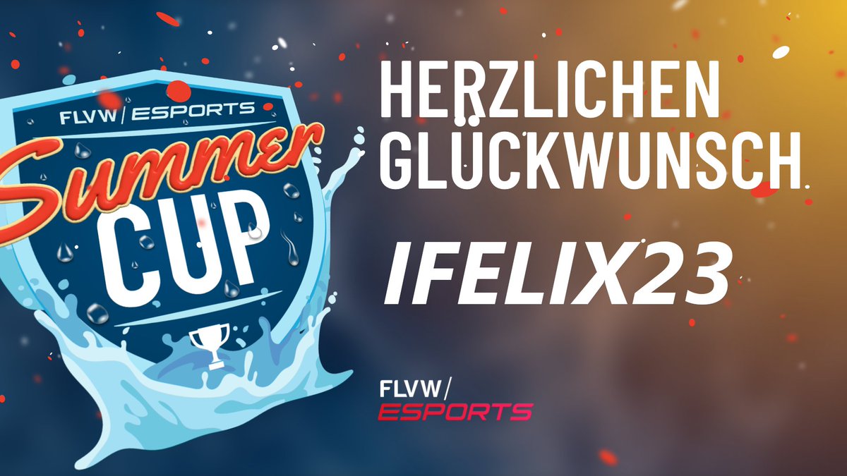 flvwesports's tweet photo. 🎉🎉🎉🏆🏆🏆

@IFeliix23 entscheidet den Summer Cup für sich und kann sich auf eine 300€ Adidas Bestellung freuen!

@RickLiebscher05 wird 2. Platz und bekommt so noch eine 125€ Bestellung.

@craczer schnappt sich 75€ und die Bronzemedaille. https://t.co/8x7WQcoHPZ