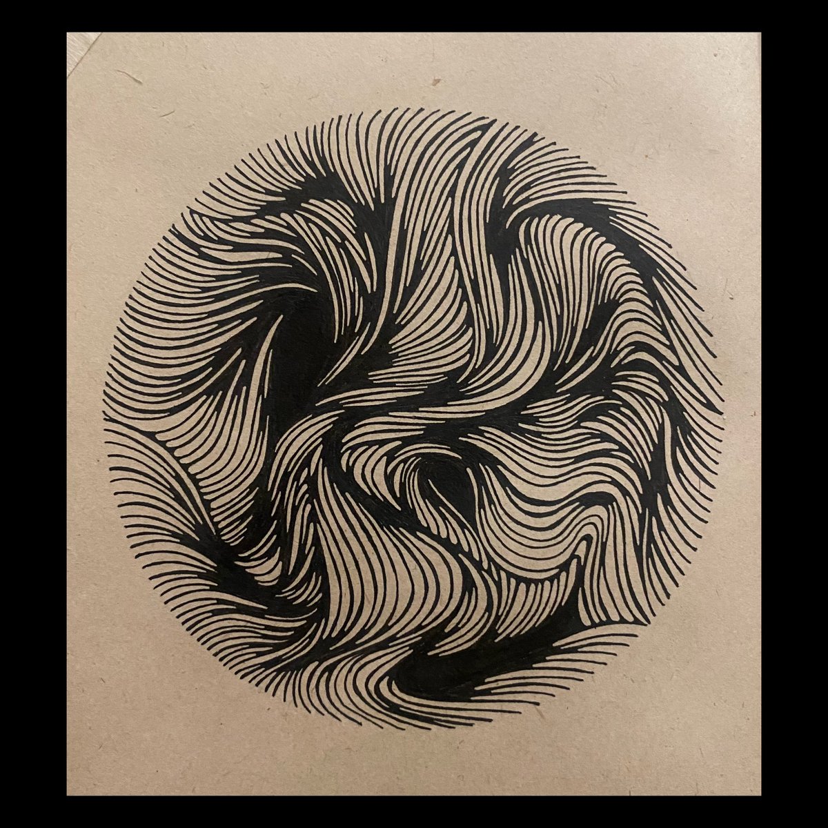 so_gol_nzy's tweet image. Heyy 
Hope you have a great time 

#CryptoPunksbackVault 

My hand drawn ink on paper circle pattern 
Available on secondary market 
For 10 xtz 

Link in cm