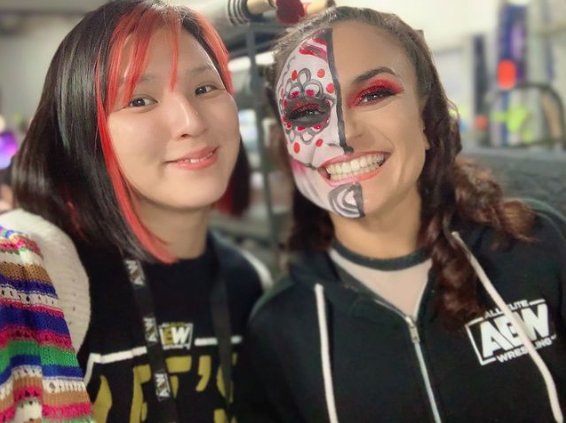 Love hanging with Shida when I get the chance.