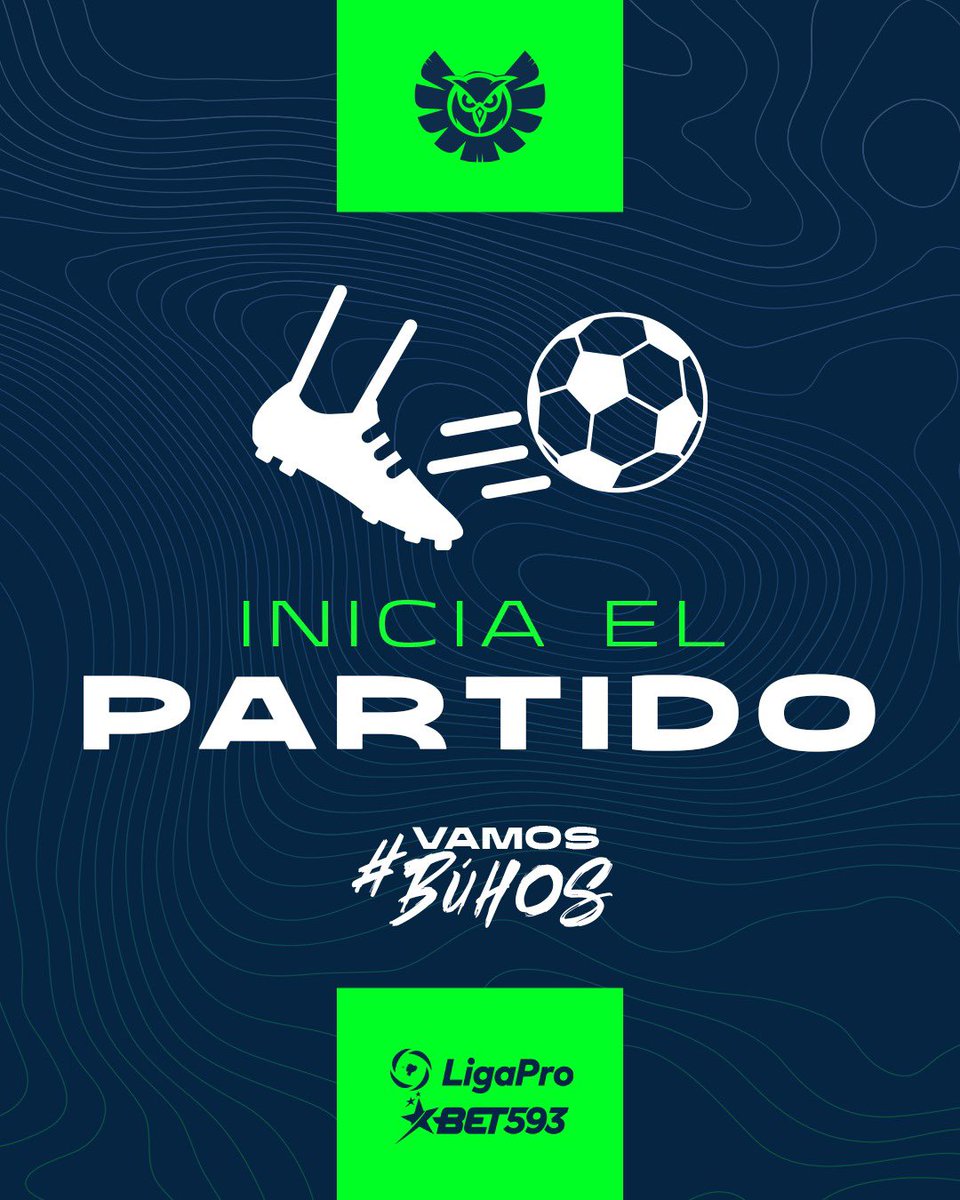BuhosULVR_ec's tweet photo. INICIA EL PARTIDO 🦉😎

1T ⏱️ 0’ | ¡Vamos Búhos! 💪

#9deOct 0 🆚 0 #BúhosULVR

#ActitudDePrimera
#SomosBúhos 
#SomosULVR https://t.co/17E558Y9jJ