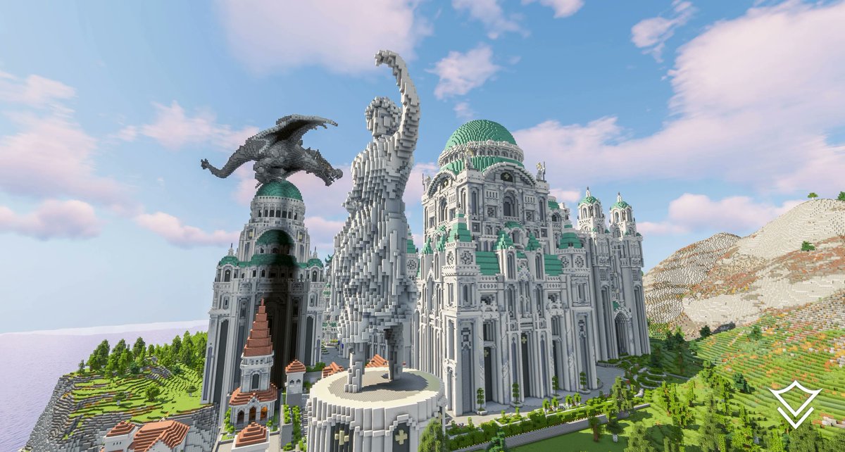 VarunaLLC's tweet photo. Which angle of CITADEL is the best? 👀 

Map Link:  https://t.co/BCLgkVjwa0 

#minecraft #fantasy #map #minecraftbuilds #varuna #varunabuilds #varunallc https://t.co/ZQ8wVFLOn0