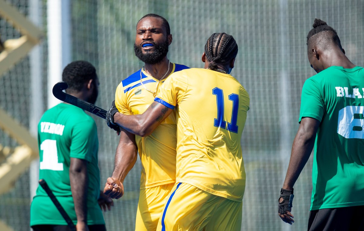 PanAmHockey's tweet photo. CAC GAMES 2023 | DAY 6 | MEN

🚨 FINAL RESULT 🚨

🇧🇧 BARBADOS 4- 🇯🇲 JAMAICA 2

#CACGames #ElSalvador #PanamHockey https://t.co/SRe1qxNbYZ