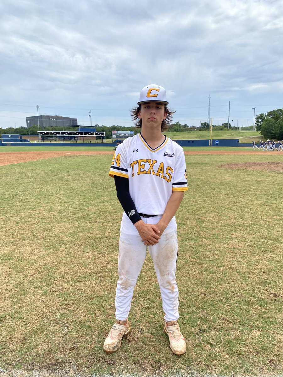 FiveToolTexas's tweet photo. F: @TheCanesSW_NTX 2026 Herrick 4, Texas Angels 2026 Hanel 1
PoG: Walker Murphey: 6 IP, 4K, 3H, 0R https://t.co/KVnQAcPw8L
