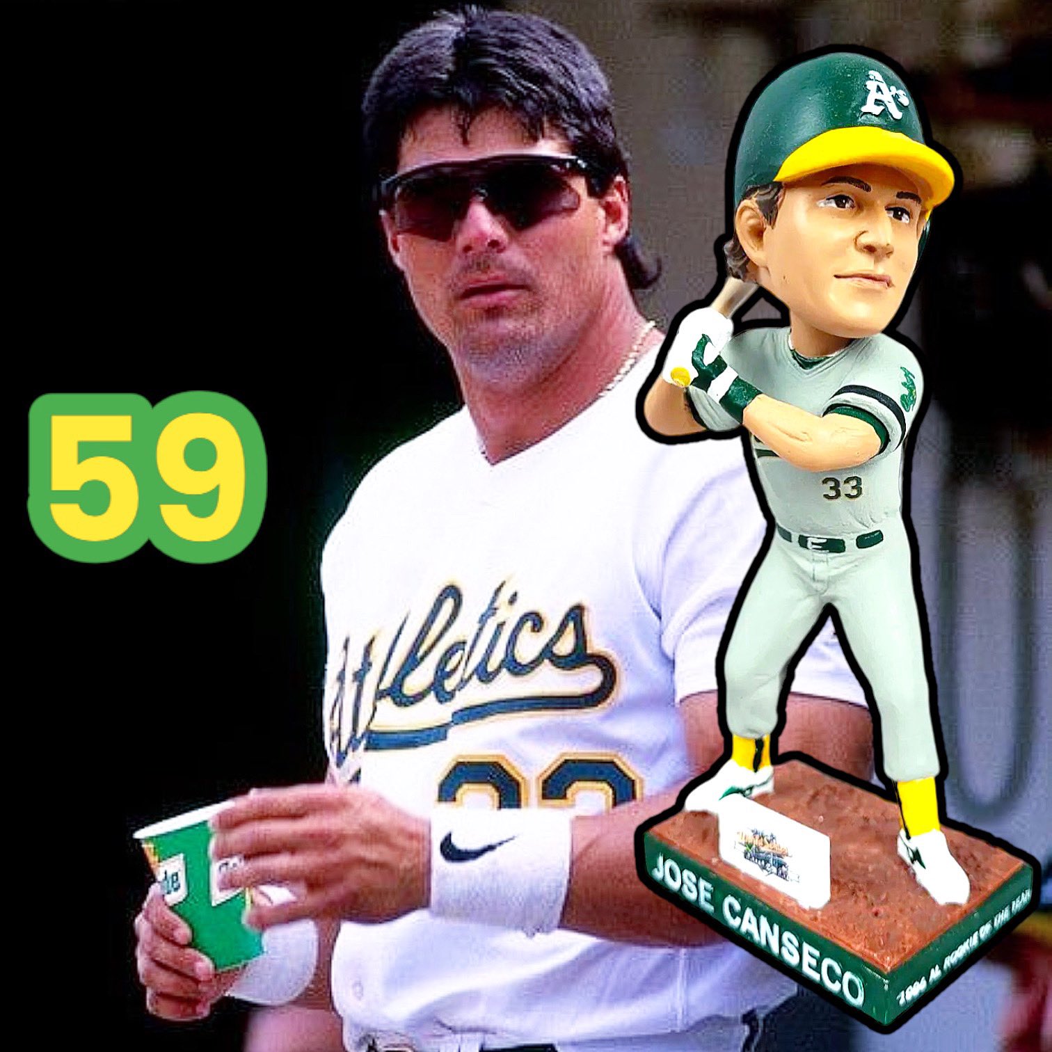 Happy 59th birthday to Jose Canseco. One of the most colorful personalities to ever play the game.   