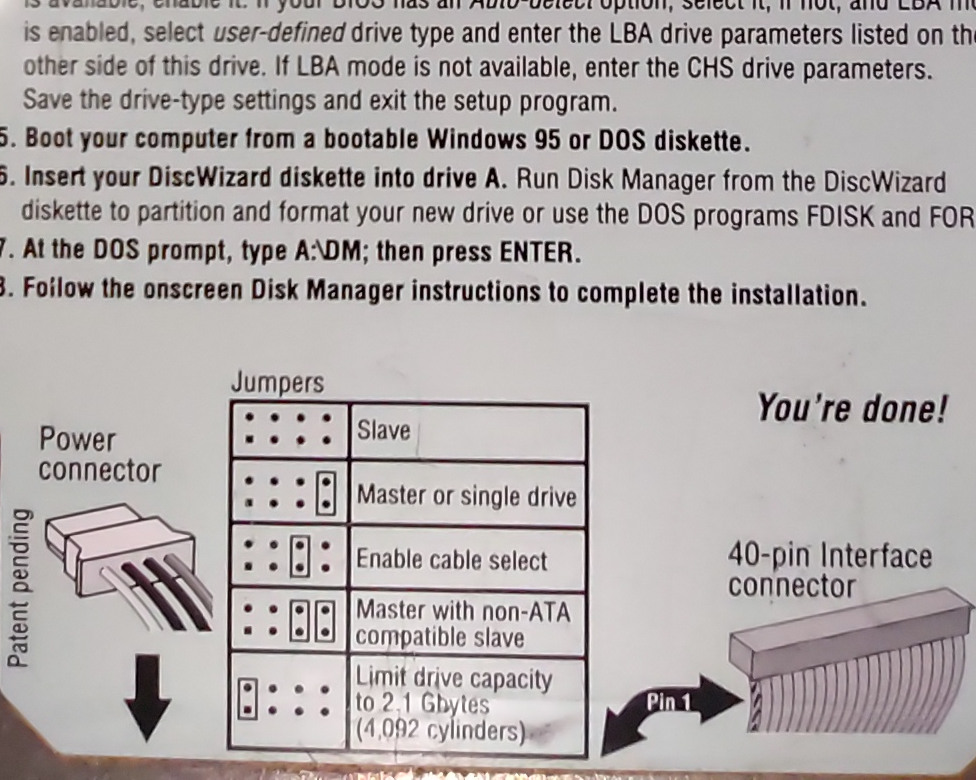 UyRetrocompUy's tweet photo. Disco Seagate ST38641 de 8 GB, 1998
Cerrando un jumper limita la capacidad a 2,1 GB para solucionar problemas de compatibilidad.
#HDD #Harddrive #discoduro #retrocomputing #retrocomputacion #retropc  #vintageharddrive #vintagepchardware #pchardware #uyretrocomputación #90stech https://t.co/uH83q9Zeh7