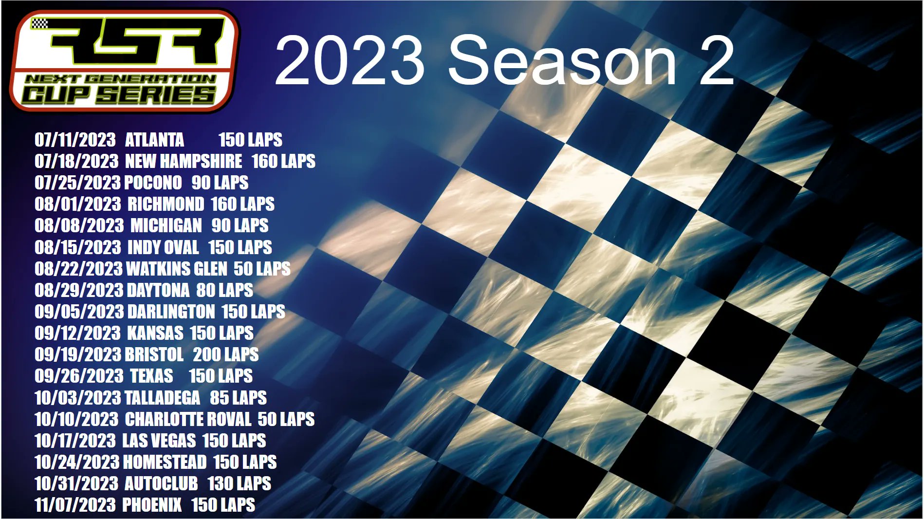 Evolution Racing Leagues on Twitter "One more week until we get back