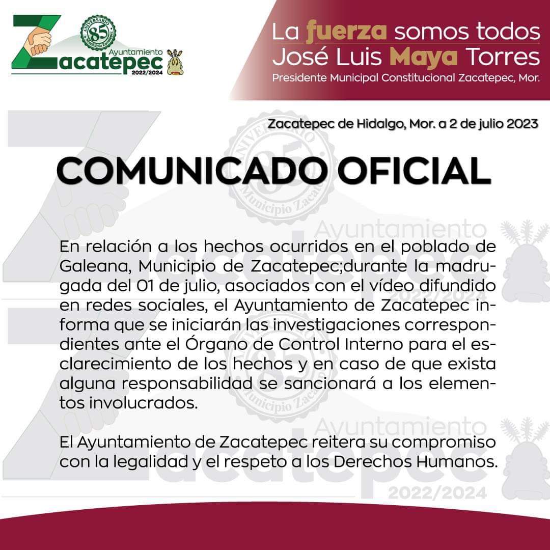 Mor_en_lucha's tweet photo. #DENUNCIA #Video #AbusoDeAutoridad #ALCOHOLÍMETRO Mira #Morelos como aflora la falta de protocolos, preparación y perfil, pero eso sí claro ejemplo de ABUSO DE AUTORIDAD por parte de la policía. Es de ponerse a pensar ¿en manos de quienes estamos? #Zacatepec #Inseguridad #Morelos https://t.co/3uOxrYBRH1