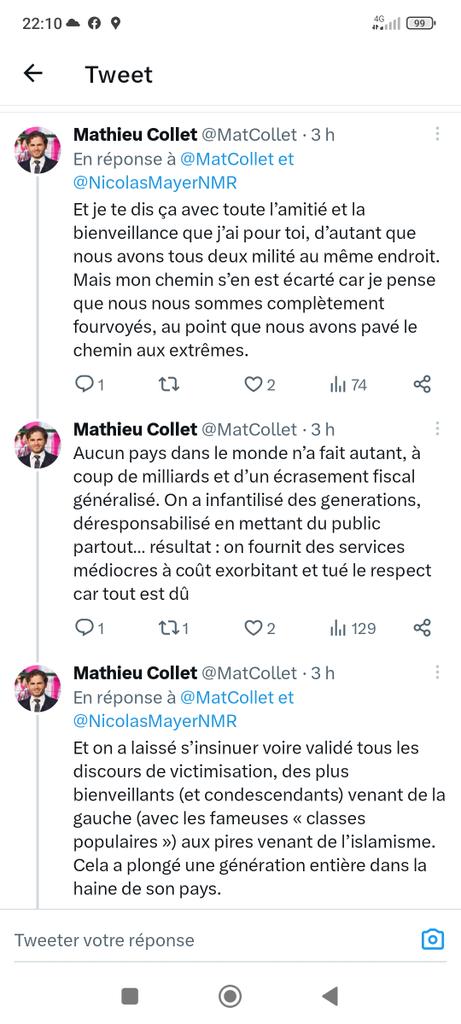 IsaT61's tweet image. Constat lucide que je partage . #emeutes #NupesMarcheDeDupes #stopvictimisation