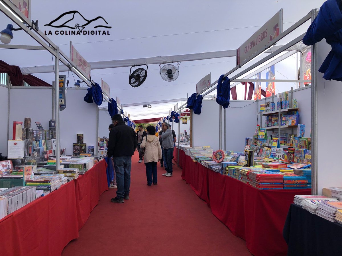 LaColinaDigital's tweet photo. Feria del libro en abril: una excelente instancia para integrar a escolares y jóvenes estudiantes a la lectura.
https://t.co/p81AS2I0H6 

#lacolinadigital #cuartaregión #actualidadregional https://t.co/dbtXkjhCxW