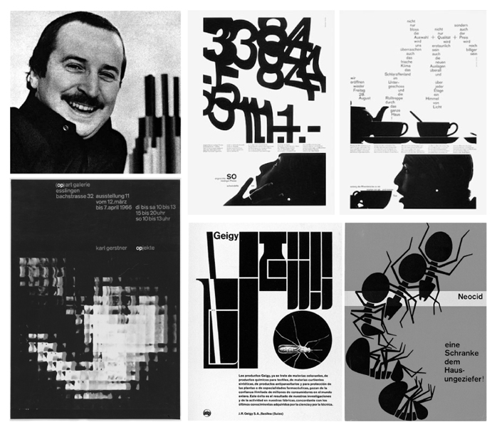 Happy birthday Karl Gerstner. The renowned artist, graphic & type designer, et al., known for founding Gerstner+Kutter, his influence on modern typography, grids & GD theory as well as his archetypal modernist design solutions, was born today in 1930. #graphicdesign #designtheory