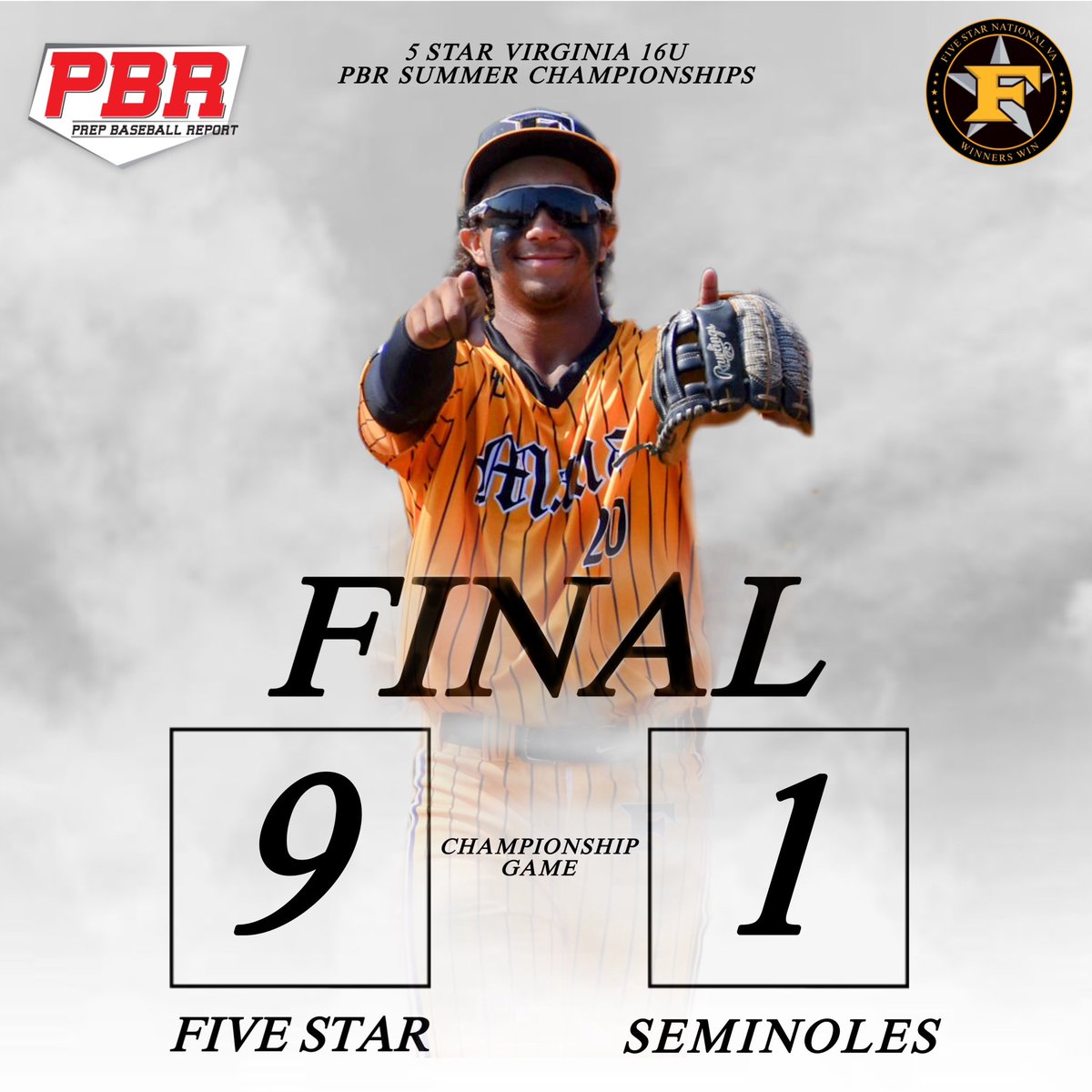 5starnationalva's tweet photo. 🏆16u CHAMPIONS🏆
2023 PBR Summer Championships

Top Performers:
@kyleflora_2025: 2-3 Double, RBI
@JosephKarpovich: 1-1 HR
@10RileyAnderson: 2-4, 2RBI
@tray_taylor20: 1-3, 2RBI

@coachcody757 @Agreste_24 @JBIRDIE757 @PBRVirginiaDC @ksallday19 @PBRTournaments @jerry_shank https://t.co/WMBTwVbY4P