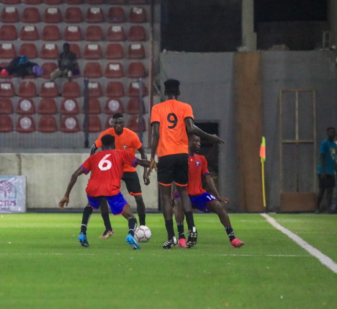 📍📍 FC Bethel won their first game in the maiden edition of the <a href="/LagosCityCup/">Lagos City Cup</a> following a slim victory over KIFA.

This will be Bethel’s second game and first win in the tournament.

#LagosCityATSJCup23
#BarcelonaXIkoroduCityFC