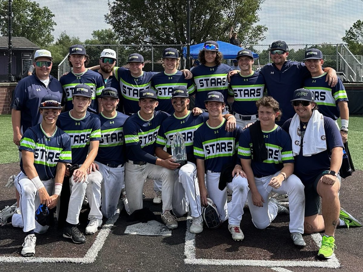 #RubberCity Champs 🏆 

Tournament OPS Leaders
Marcinick 1.150 
Eells 1.128
Maurer 1.125

Pitching
Maurer 7IP 0ER 9K
Georgiou 7IP 1ER 10K
Simone 7IP 1ER 5K
Smith 6IP 0ER 3K