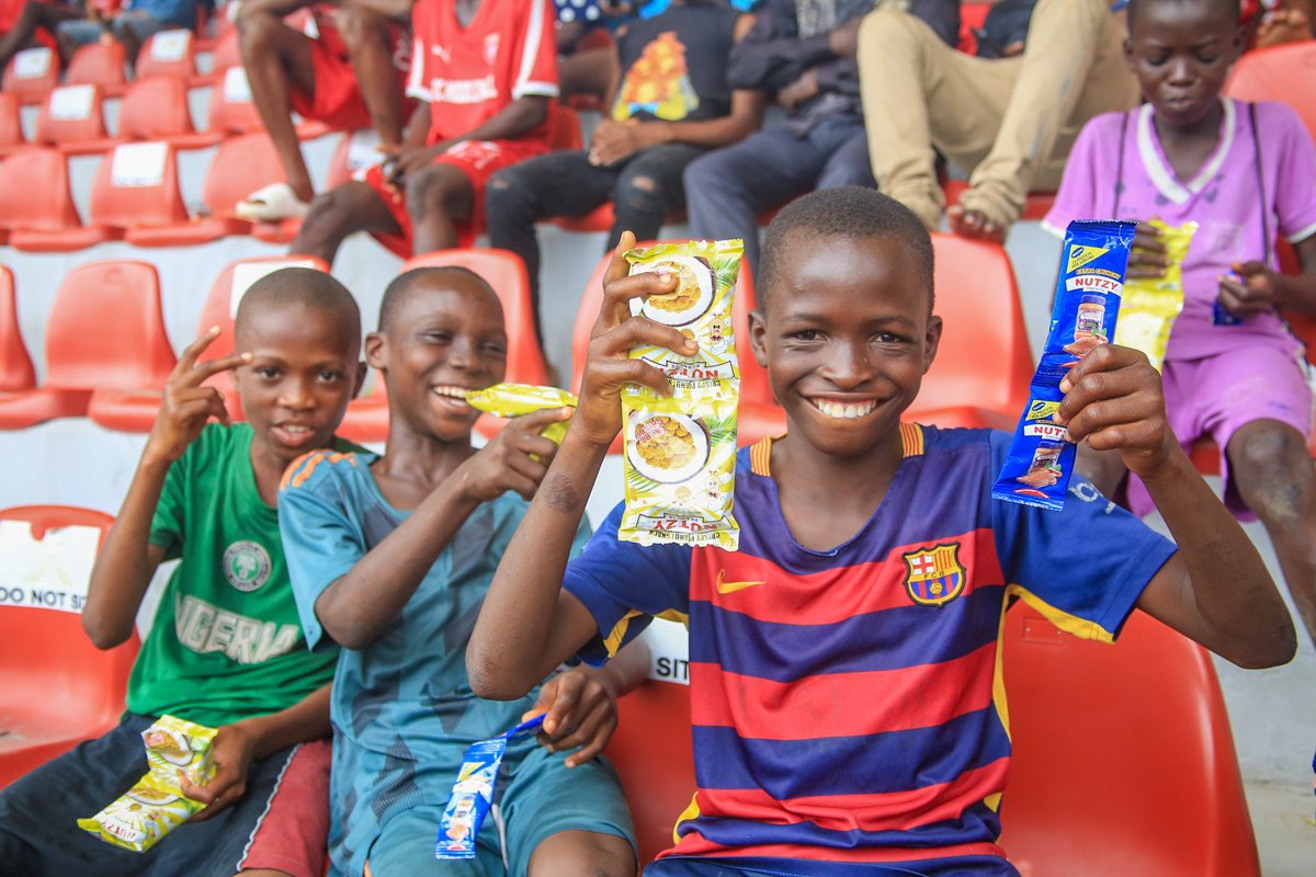 The <a href="/LagosCityCup/">Lagos City Cup</a> has grown beyond our imagination and we are grateful for the progress.

We are honoured to announce <a href="/nutzyng/">Nutzy Peanut Butter</a> as our partner.

The kids had fun with Nutzy products today, I am glad for the excitement we have been able to create in Lagos. ⚽💚
