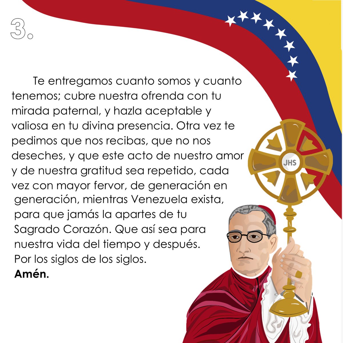 #RepúblicadeVenezuela
#VenezueladelSantísimoSacramento
#SantísimoSacramento
#124AñosdeConsagración