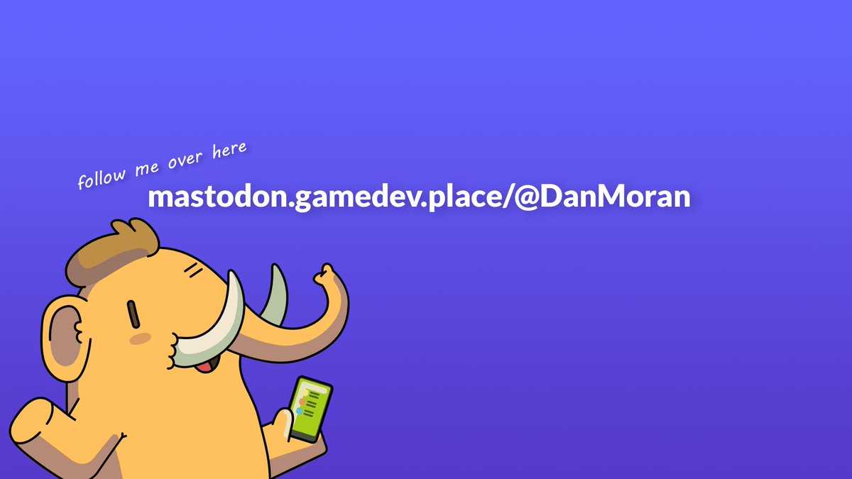 I uninstalled the apps for this place from my phone! Will check the desktop web version once in a while, but I'm really trying to get off here completely.

I know the social media thrash is exhausting, but look how heckin' cute the mascot is!🐘