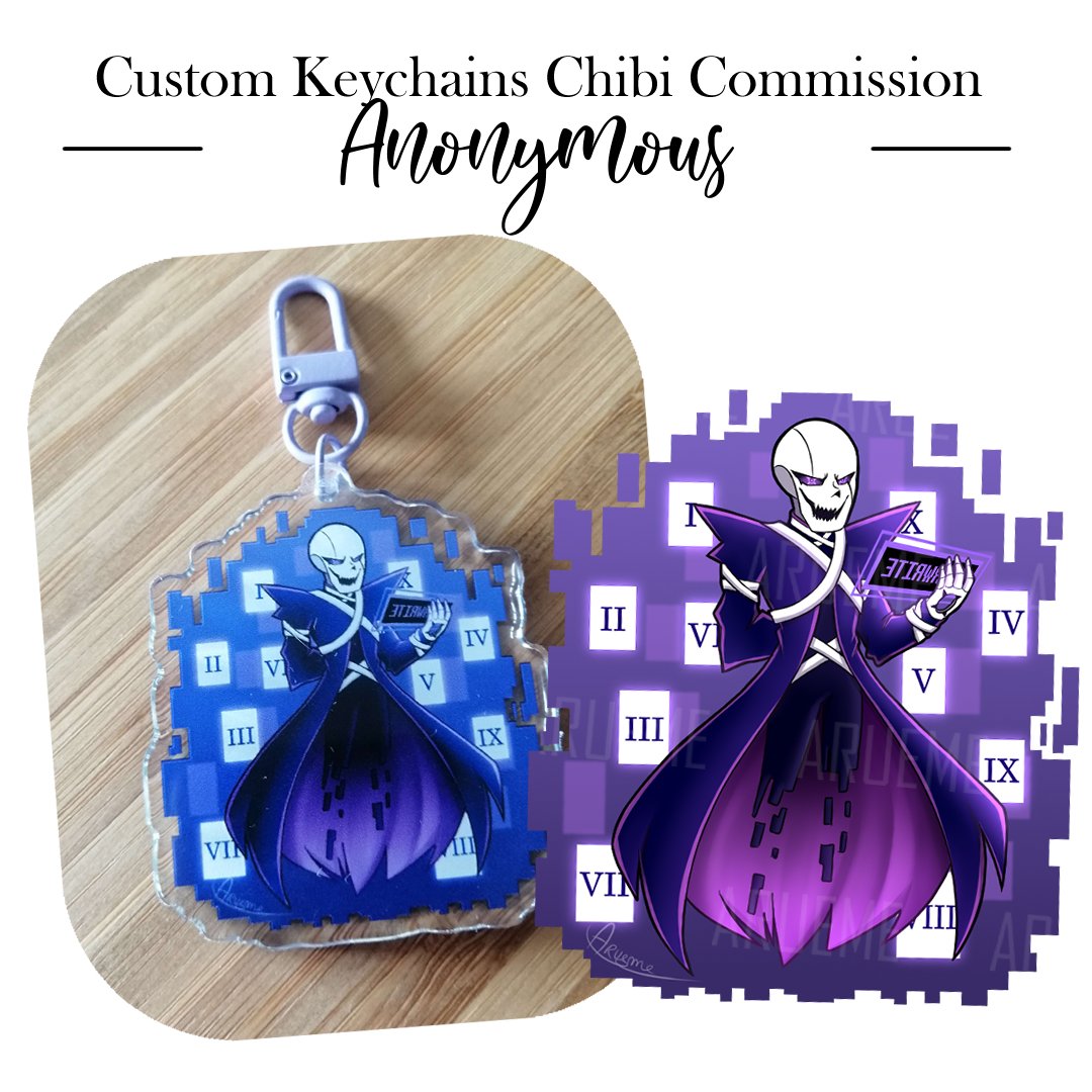 _Arueme_'s tweet photo. Custom Keychain Chibi Commission

Thank you anonymous on Etsy for your support! You help us a lot 💜🥰

Art by Arueme (Takeo and Zenax)

#xtale #xtalegaster #gasterunderverse #underverse #xgaster #customkeychain #commission https://t.co/RpUuuhT87P