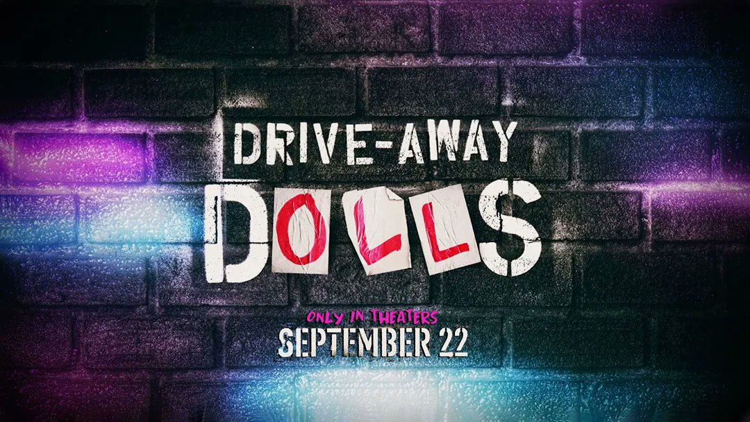 A story of two ladies going south😘  Check out the trailer for DRIVE-AWAY DOLLS on our Facebook page! This comedy starring Margaret Qualley &amp; Geraldine Viswanathan is only in theaters September 22.