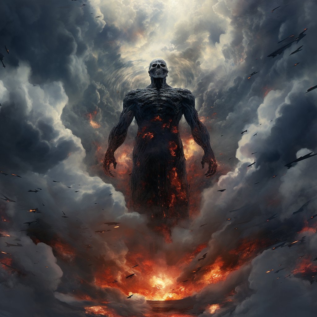_momaia's tweet photo. "I Am Become Death," made with MidJourney v5

#ai #vqgan #aiartcommunity #deeplearning #fantasyart #neuralnetworks #aiartcomm #nightcafe #nightcafestudio #fineart #contemporaryart #NFTart #nftartist #nftartists #NFTartwork #AIart #AIArtworks #midjourney https://t.co/vePQNeYJEa
