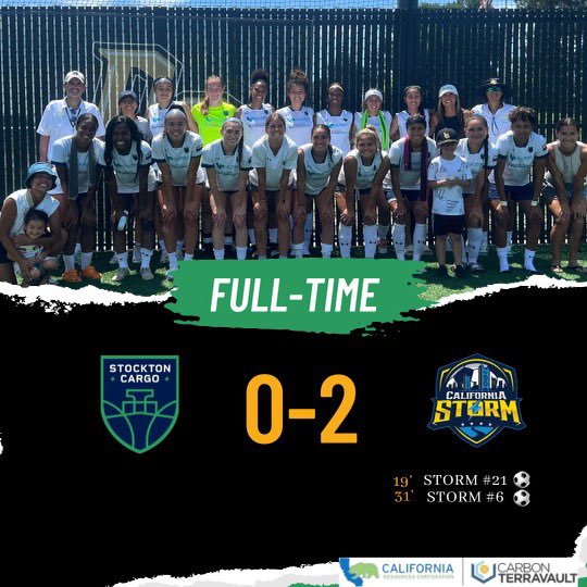 Obviously not the result we wanted for our season/home finale, but it was a successful inaugural season for your @SCStockton in the <a href="/USLWLeague/">USL W League</a> ! Thank you to our fans, our sponsors, and everyone who made our season such a success! #thankyou