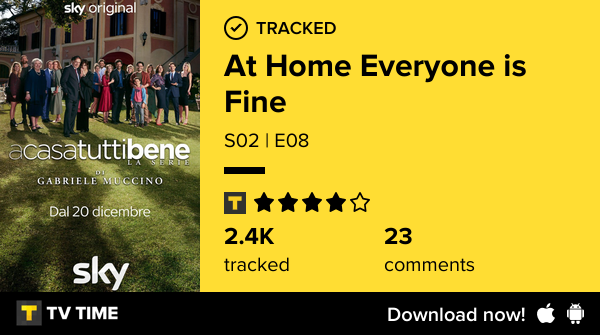 iAlfons0's tweet photo. Ho appena guardato episodio S02 | E08 At Home Everyone is Fine #athomeeveryoneisfine  https://t.co/mJZMqCJaWx #tvtime https://t.co/busifCG6i1