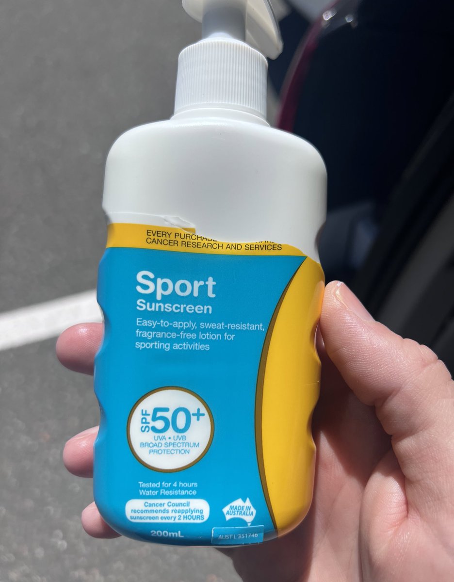 I don’t know what kind of sunscreen you’re using, but if it wasn’t made in Australia it’s garbage sunscreen