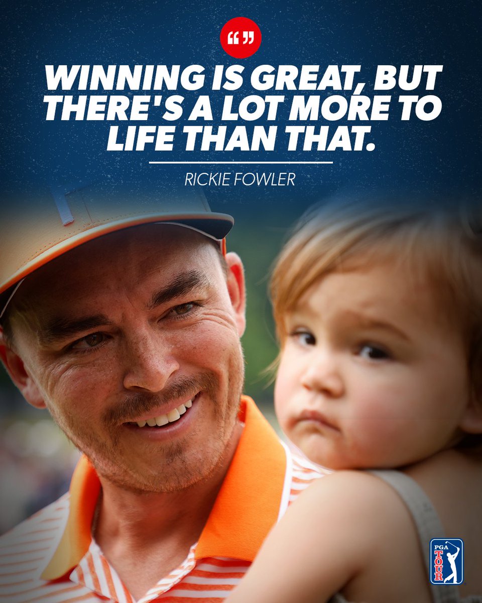 PGATour's tweet photo. Perspective from Rickie ❤️ https://t.co/Lv3gtjcfo0