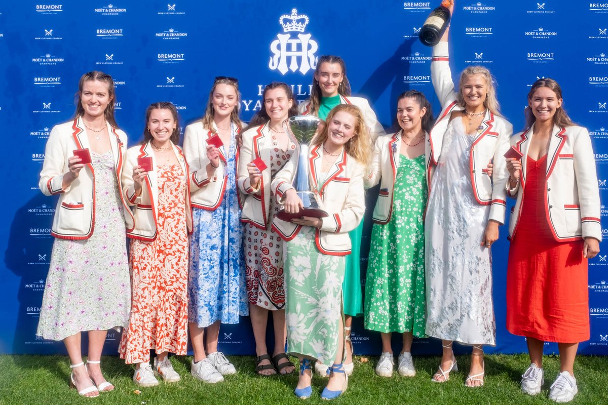 Congratulations to Thames R.C. 'A'. Champions of the Wargrave Challenge Cup. @ThamesRC #HRR23 #Wargrave