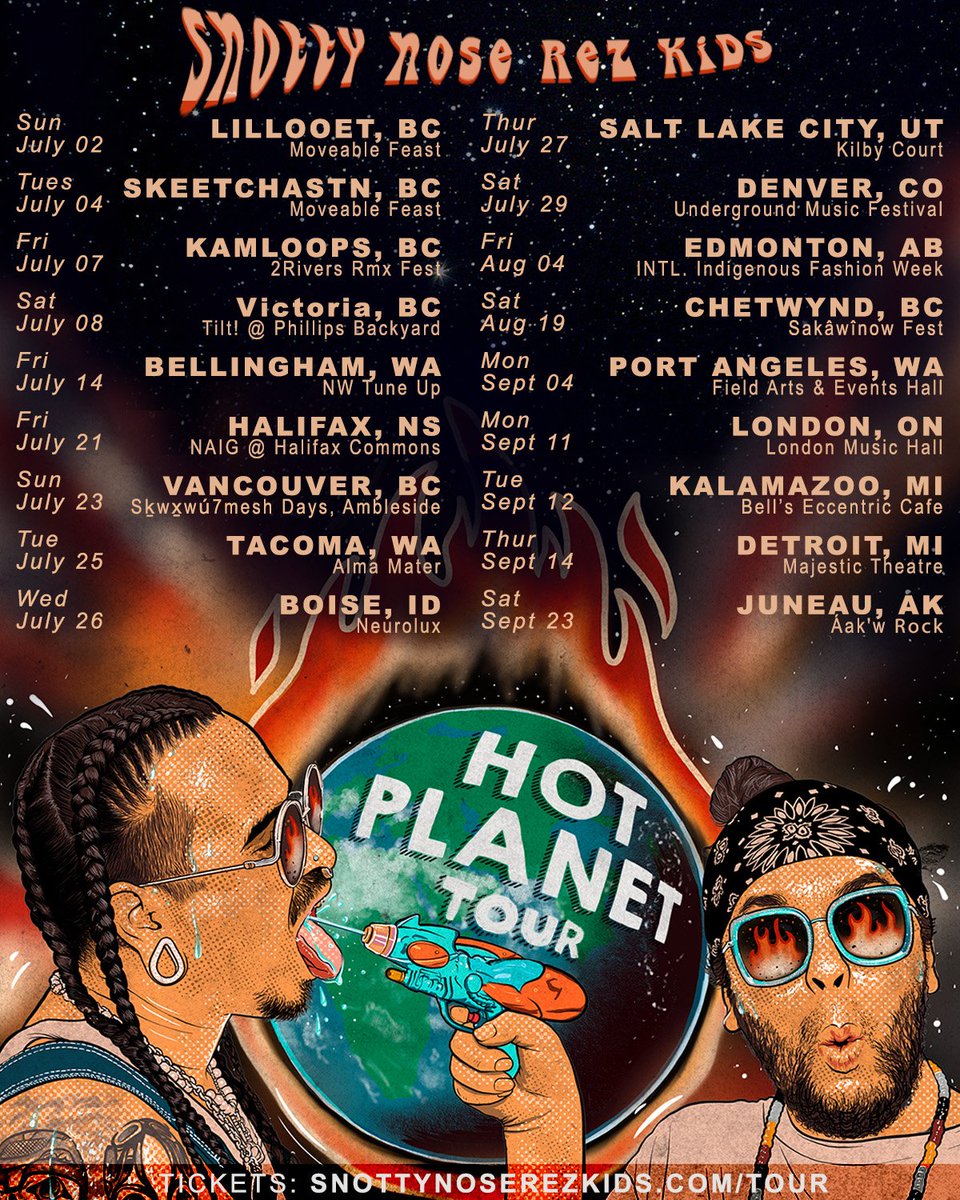 Snotty Nose Rez Kids tweet media