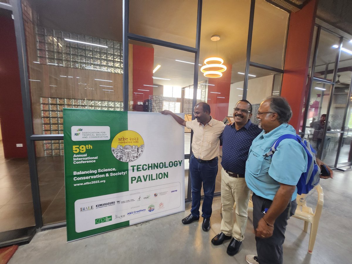 vinita_gowda's tweet photo. DAY 1@ #ATBC2023
2. Workshops all day long - from passive acoustics to R to DEI in Media @MongabayIndia and many many more... https://t.co/AWA7CBETG1