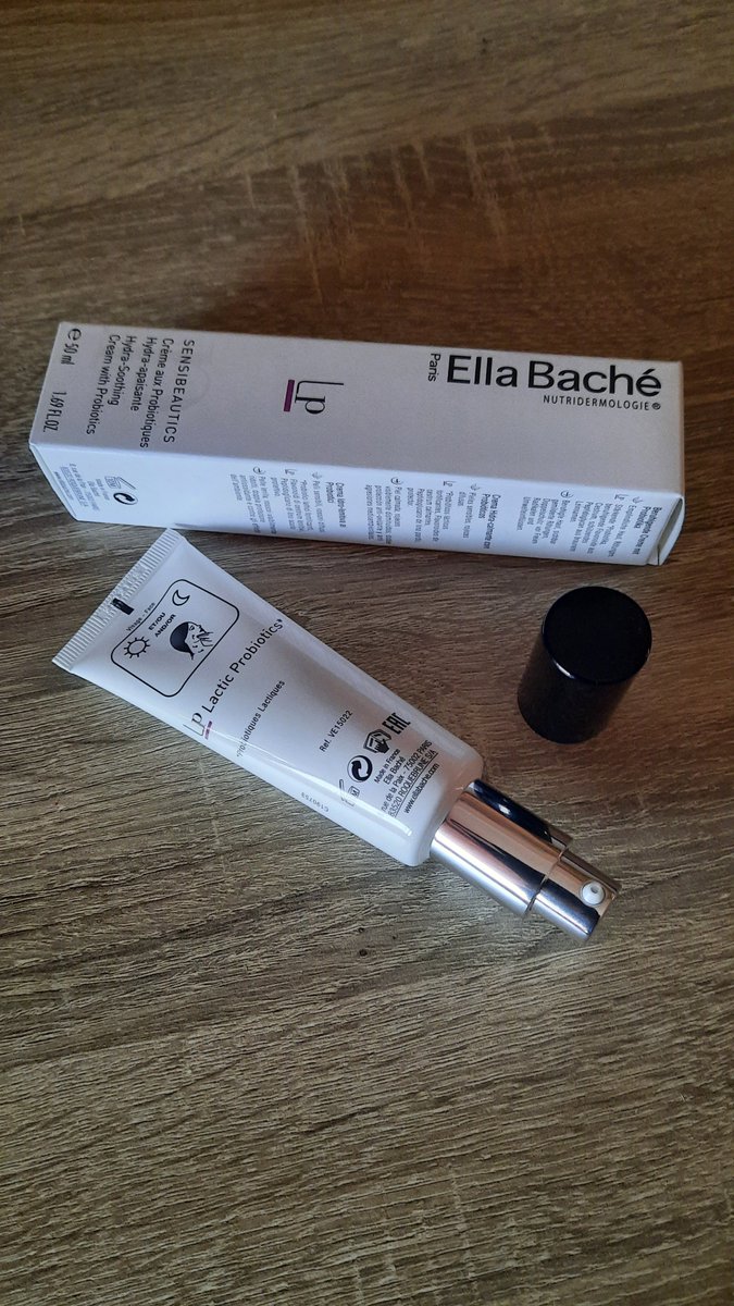 lisatesteuse's tweet photo. Test du moment avec le site Trustt : Créme aux probiotiques hydra apaisante de Ella Baché. Crème pour peau sensible. Les rougeurs diminuent après plusieurs jours d'utilisation. #ellabaché
#ellabachefrance Ella Baché - France #cremeauxprobiotiques https://t.co/zRxv1wUn4c